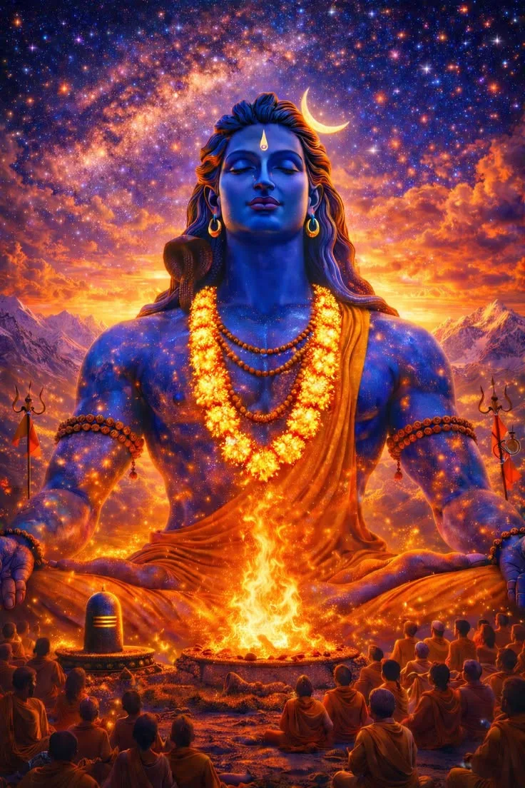 Mahakal and Shiva devotional visual
